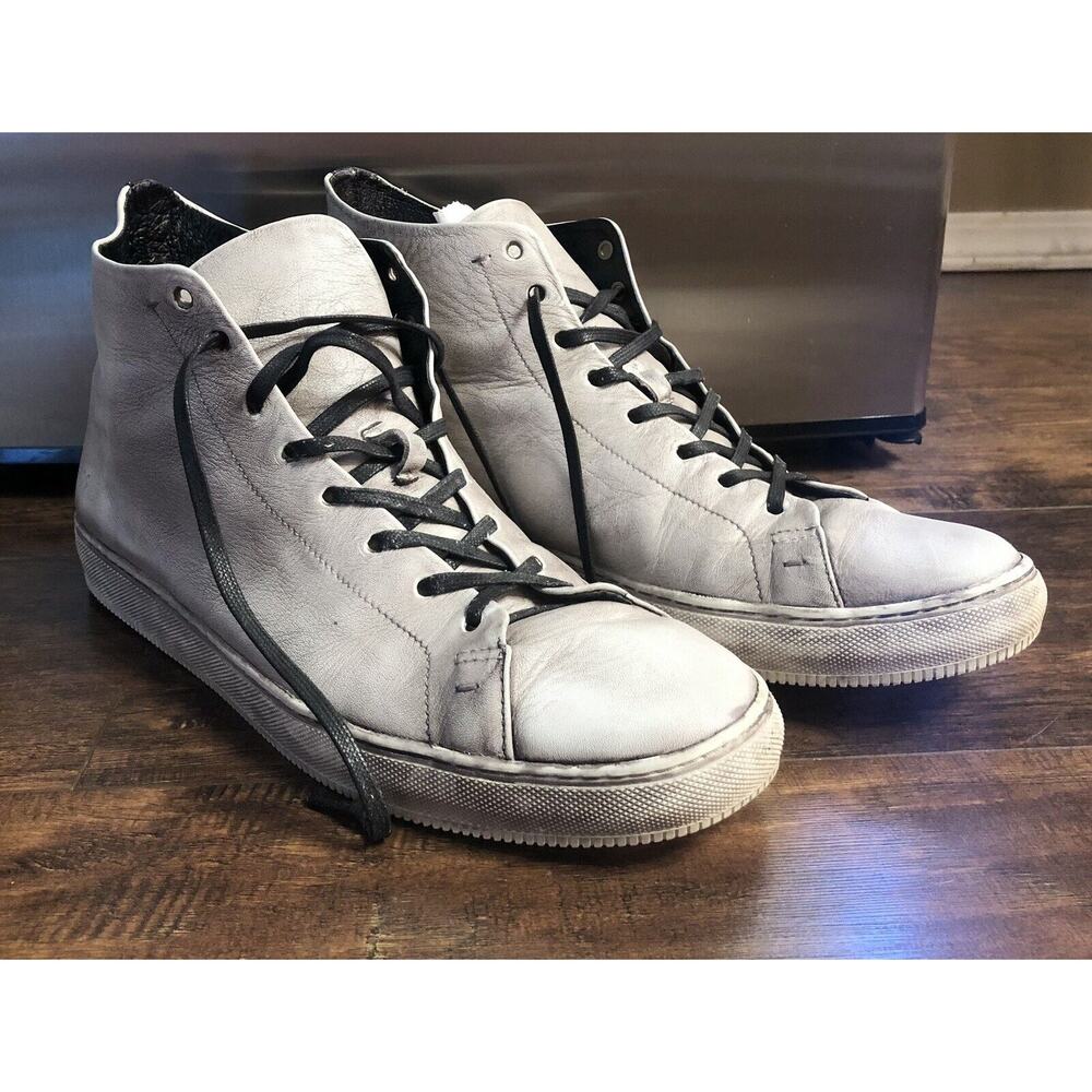 Frye astor mid lace sneakers size mens 12 D